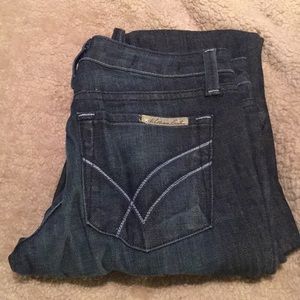 William Rast super flare jeans